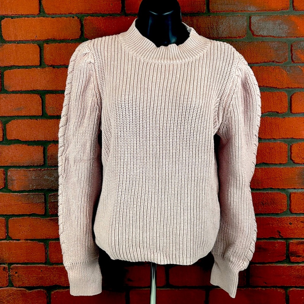 Aqua Sweater Womens Large Purple